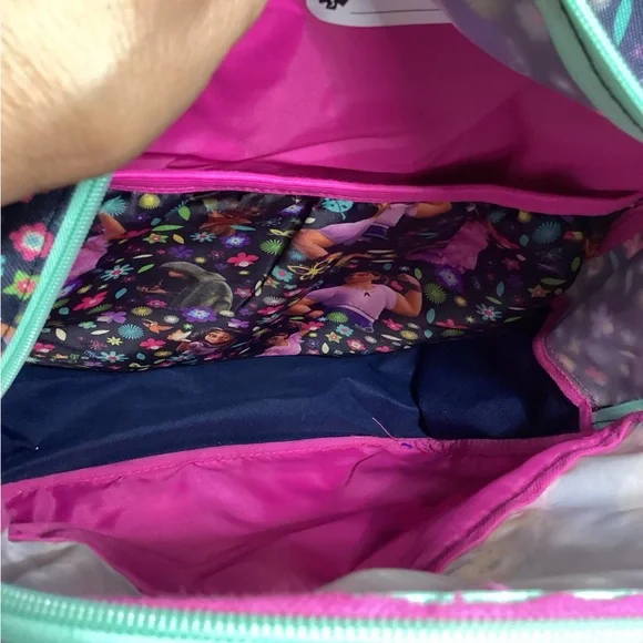 Bioworld Disney Encanto Movie Magic Backpack with Toucan Keychain Bag Charm EUC - Picture 10 of 12